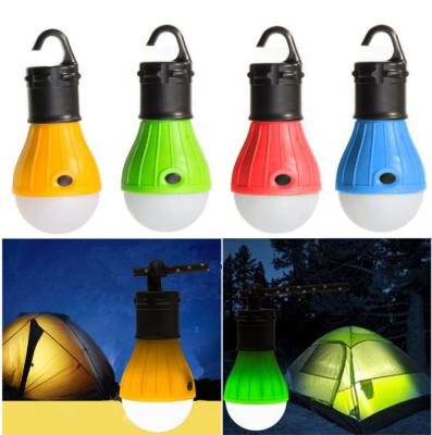 China Portable Mini Size Factory Price AAA Carabiner Cheap Batteries Key Chain Hang Light 3 LED Portable Camping Tent Lamp for sale