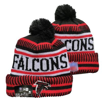 China 2021 Fashion USA America Winter Embroidery High Quality Wholesale NFL Knitted Beanie Hats for sale