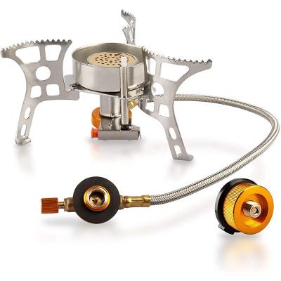 China High Quality Portable Outdoor Camping Butane Gas Cooker BBQ Picnic Windproof Gas Stove for sale