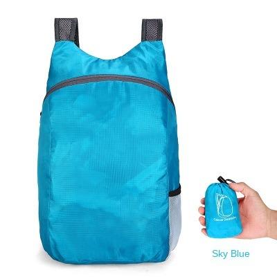 China Wholesale Lightweight Rise Foldable Nylon Casual Backpack To Travel Bag Backpack Packable Travel Daypack For Outdoor Sport School Camping for sale