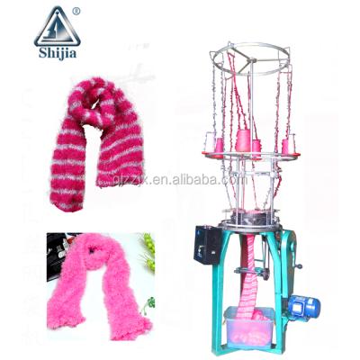 Cina QJY-CW-320 long wool scarf circular knitting machine in vendita