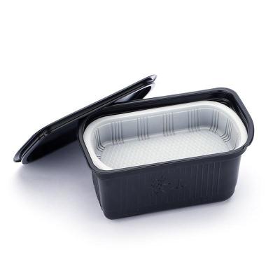 China Custom Disposable Thermos Compartment Disposable Self Heating Lunch Box Plastic Instant Hot Pot PP Food Fruit Packaging OEM & ODM for sale