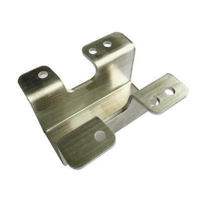 China OEM ODM support custom aluminum corner brackets out of laser cutting and metal sheet fabrication for wall mount support for sale