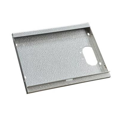 China No machining cost fabricated metal cover of laser cutting and bending process applied as custom machine enclosure cover junction box for sale