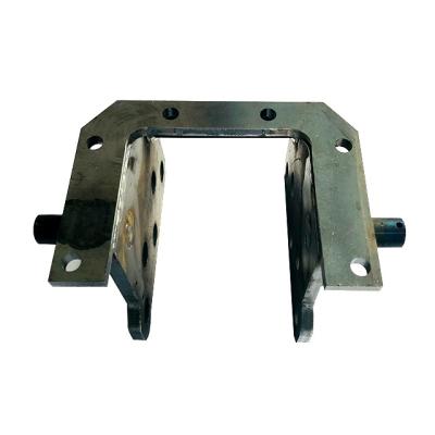 China OEM ODM Support Heavy Duty Laser Cutting Service Custom Fixing Bracket Steel Sheet Metal Fabrication Welding for sale