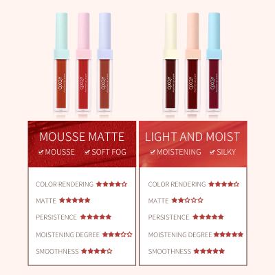 China Waterproof Beauty Makeup Non-sticky Long Lasting Color Lock Is Not Tell Fade Moisture And Luster Lip Gloss Set for sale