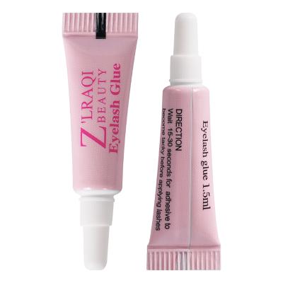 China Lash Extension Glue Waterproof Quick Dry Strip Lash White Glue Pink White Lash Glue Taiwan for sale