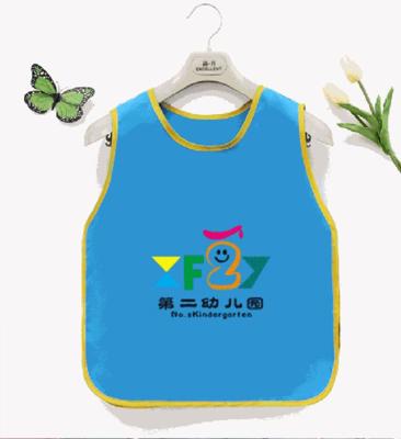 China Eco-friendly Waterproof Wholesale cheap price kids pvc plastic waterproof art apron for kids for sale