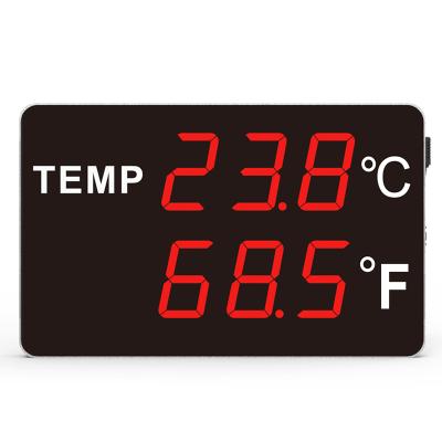 China Thermometer Monitor Display with PT100 Sensor and LED Alarm for Freezer Storage 3.0