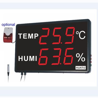 China Extensively large screen temp and Humi transmitter temperature data display for sale