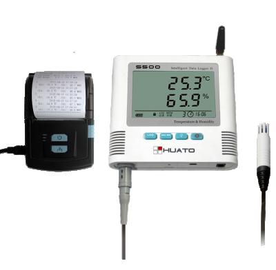 China High Accuracy Electronics Temperature And Humidity Data Logger Recorder Matched With Printer for sale