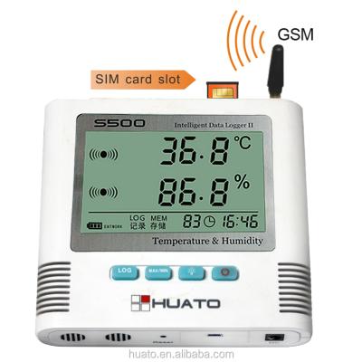 China Sms Alert Logger In 4G GSM Mobile Phone SMS Alarm Real Time Temperature And Humidity Logger for sale