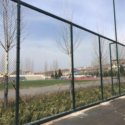 China Easily Assembled Galvanized Chain Link Fence Galvanized Chain Link Fence Wire 4 mm for sale