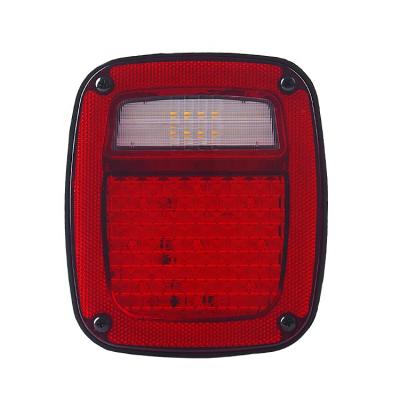 China For jeep jk wholesales US Version Red Running Brake Multifunctional 12v Led Tail Light For 76~06 Jeep TJ for sale