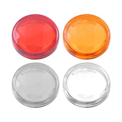 China PC ASEND 2inch round turn signal lens plastic shell for sale