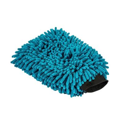 China Chenille Anthozoan Car Wash Gloves Car Wash Glove and Works as Car Wash Sponge Chenille Microfiber Wash Mitt Scratch Free Ultra Absorbent Glove for Cars for sale