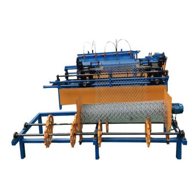 China Building Material Shops Most Useful Manufacturing Manual Machine Single Wire Chain Link Fence Machine For Production for sale