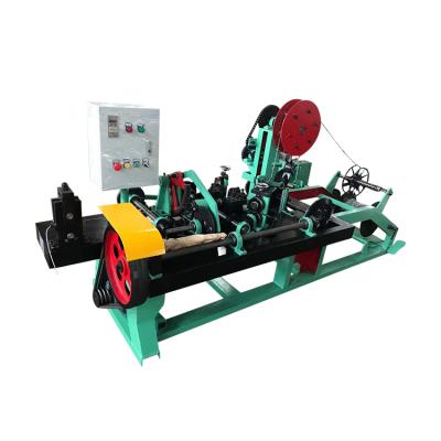 China Safety Rectified Single Strand High Speed ​​Wire Twisted Barbed Wire Making Machine for sale