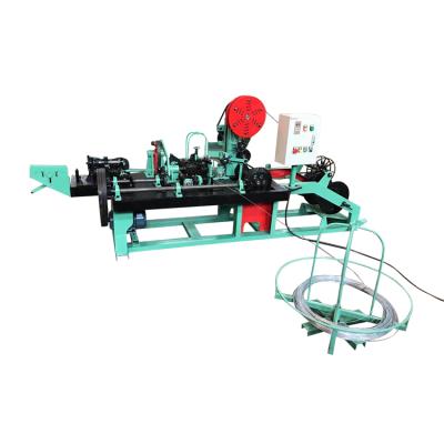 China High End Customized Automatic Double Stranded Twisted Barbed Wire Mesh Making Machine From Building Material Shops for sale