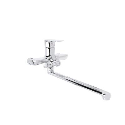 China Faucets factory sale metered hot spot ready to ship modern bathroom tub faucet shower faucet brass wind hot and cold water faucet for sale