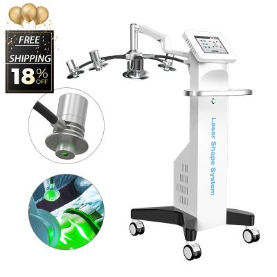 China Skin Tightening CE Approved 6D Lipolaser Machine Vertical Laser Slimming Machine Cavitation Lipolaser Machine for sale