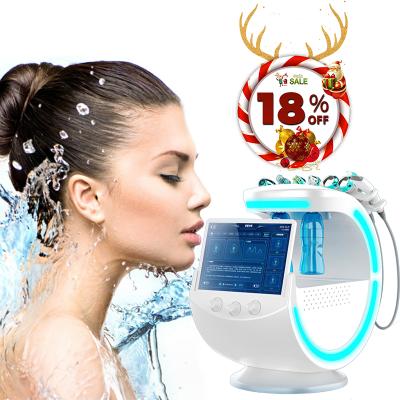 China Skin Revitalizer Suitable For All Skin Types Peel Water Cleaning Oxygen Jet Peel Dermabrasion Machine With Skin Analysis Skin 7 Handles for sale