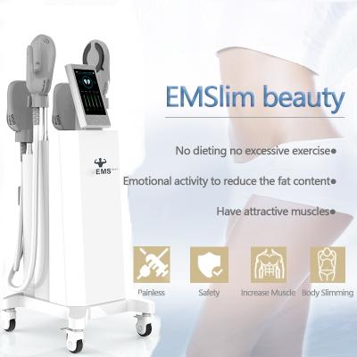 China Weight Loss 4 Handles EMS Cellulite Reducing Magshape Muscle Building EMS Body Slimming Massager Machine for sale