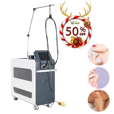 China Painless Blood Vessel/Vein Removal 1064nm Permanent Hair Removal Long Pulse Removal ND Yag Laser Machine For All Skin Types for sale