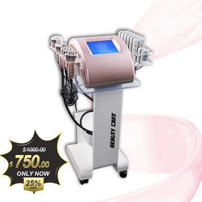 China New Weight Loss Power Vacuum Cavitation Slimming Machine RF Face Care Cavitation Ultrasound Machine Home Use for sale