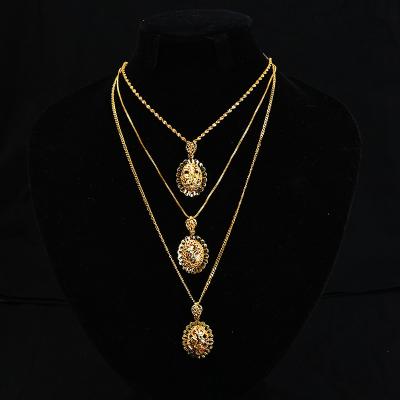 China IPG Technology Plating Hard And Does Not Fade Small Wholesale 18k Egg Shaped 14k Gold Pendant Jewelry for sale