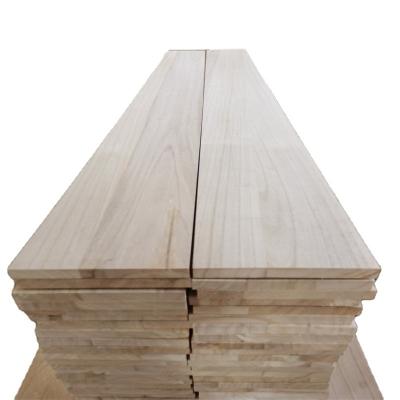 China Modern Hot Selling Paulownia Wood Boards Batten Customized Size Solid Lumber No Glue For Furniture Casket for sale