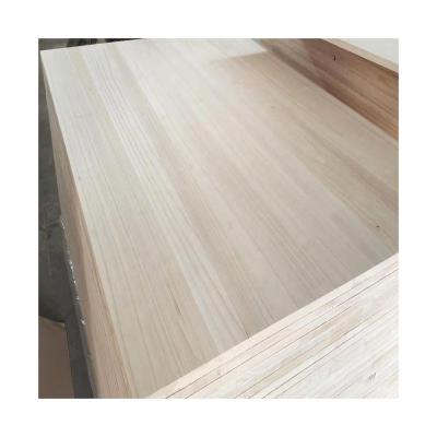 China Quality Appropriate Prices Guaranteed Stable And Solid Paulownia Solid Wood Bleached Edge Glued Panels for sale