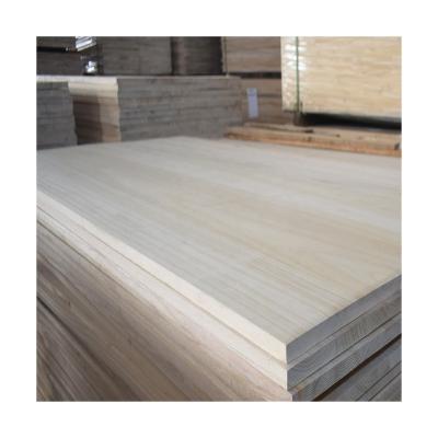 China Durable Eco - Friendly Using Low Price Multi Layer Joint Finger Jointed Paulownia Solid Wood Board for sale