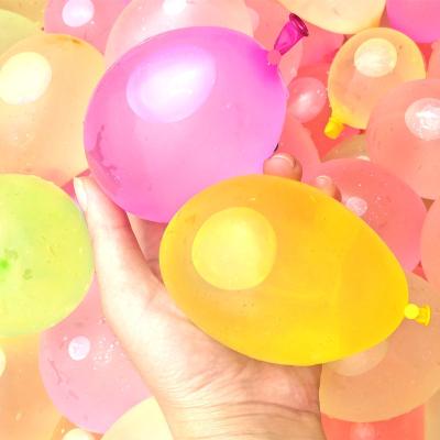 China Wholesale Promotional Toy 111pcs 3inch High Quality Group Globos Water Latex Balloon For Outdoor Summer Party Game Toy for sale