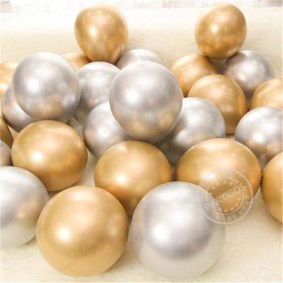 China ROUND 25Pc Chrome Color Metal Party Decoration Balloons 10