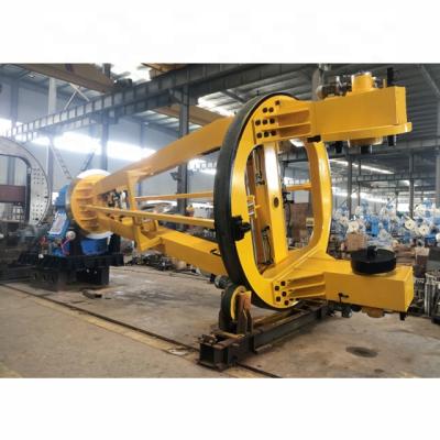 China Stranding Direct Factory Supply Wire And Cable Drum Tornado / Hold Down Machine With Traverse for sale