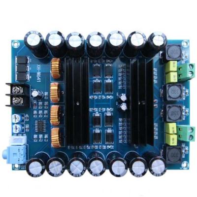 China XH-M641 TPA3116D2 DC12V 24V 150W X High Power 2 Channel Digital Car Audio Amplifier With Boost Board 136.5*99mm for sale