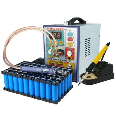 China SUNKKO 769D Battery Spot Welding Battery Lithium Assembly Welding Battery Double Pulse Welding Machine For 18650 Battery for sale