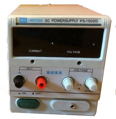 China PS-1502D DC Power Supply Adjustable or Constant 15V 0-2A 200*128*145mm High Stability for sale