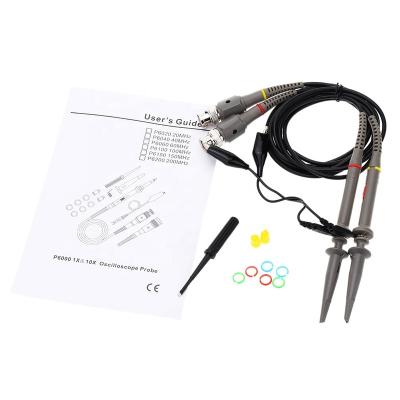 China PVC P6040 Logic Analyzer Oscilloscope Scope Probes Digital Osciloscopio Osciloscopio Kit Accessories bausatz Oszilloskop 40MHZ X10 X1 for sale