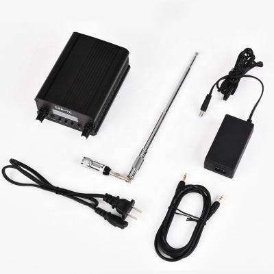 China 1W/7W PLL FM 76-108MHZ transmitter broadcast stereo radio station CZE-7C+TNC antenna+power supply+Audio cabel CZE-7C for sale