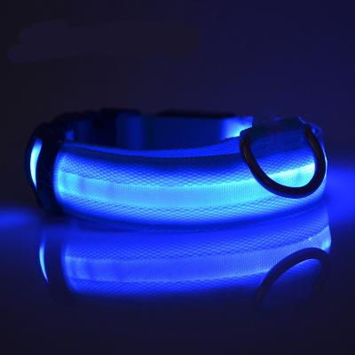 China Lights Pet Supplies LED Dog Collar Night Safety Flashing Glow in Dark Dog Collar Leash Dog Led Collar for sale