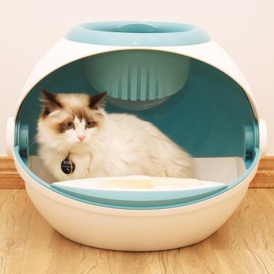 China Stocked Good Quality Well Sell Pet Toilet Tray Pet Toilet House Cat Bin for sale