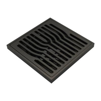 China Modern All-Copper Floor Drain Large Bathroom Floor Drain Displacement Shower Sewer Sewer Floor Drain Project for sale