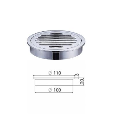 China Modern Stainless Steel Floor Drain Toilet Floor Drain 110*110*100mm Bathroom Floor Drains for sale