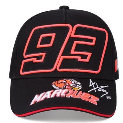 China Foreign trade COMMON F1 hat Ant Embroidery 93 racing hat Moto.Gp baseball cap outdoor sports motorcycle hat for sale