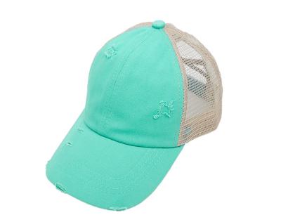 China Fashion Design COMMON Wholesale Custom 7 Panel Mesh Trucker Hat for sale