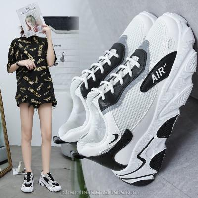 China New Design Fashion Factory Wholesale Fashion Leisure Breathable Mixed Styles Sport Shoes Woman And Girl Sneaker Shoes for sale