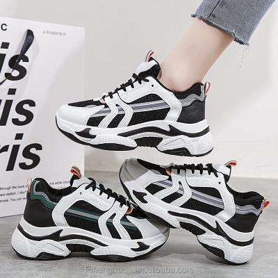 China Fashion Trend Hot Sale Design Sport Shoes 2021 Woman Casual Sneaker Luxury Sneaker For Woman Adult for sale