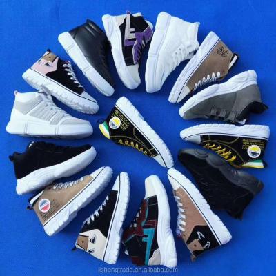 China Wholesale fashion trend winter snow increasing mens casual boots for men cheap mens kicks shoes credential used shoes mixed style cheap shoes for sale